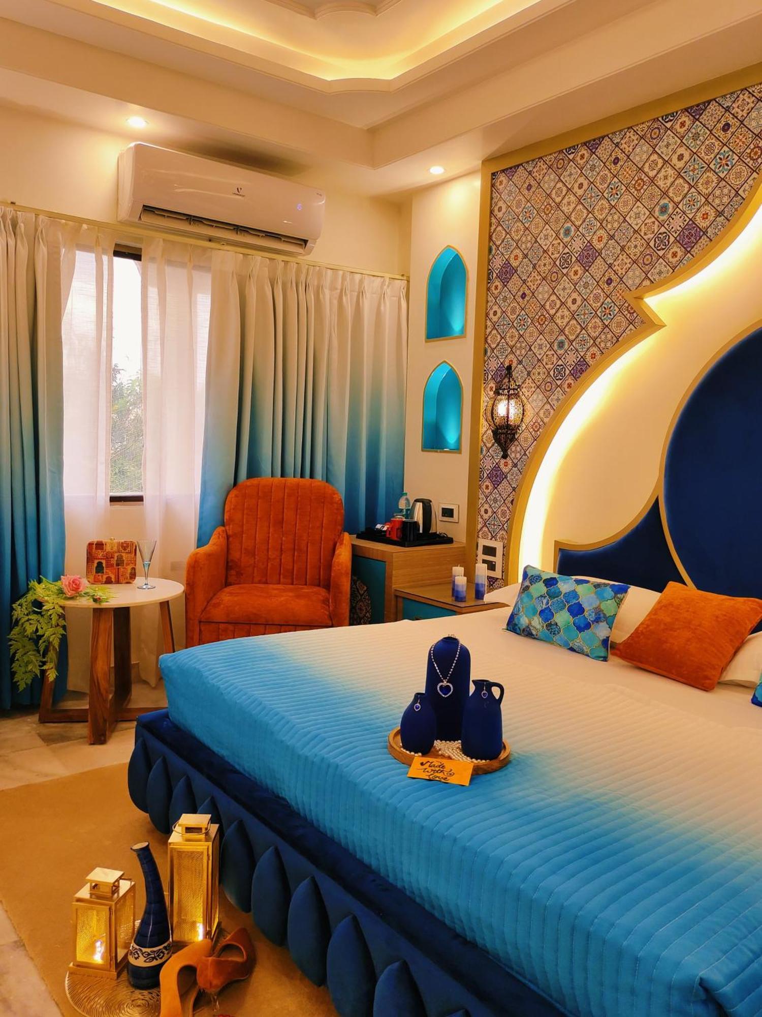 Sarang Palace - A Luxury Boutique Hotel Jaipur Buitenkant foto