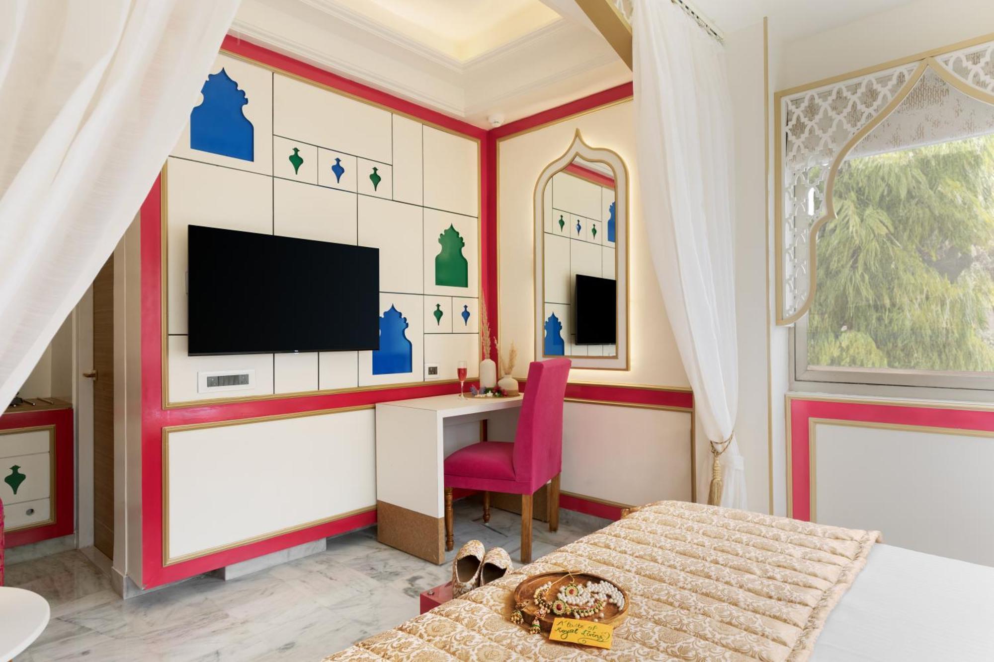 Sarang Palace - A Luxury Boutique Hotel Jaipur Buitenkant foto