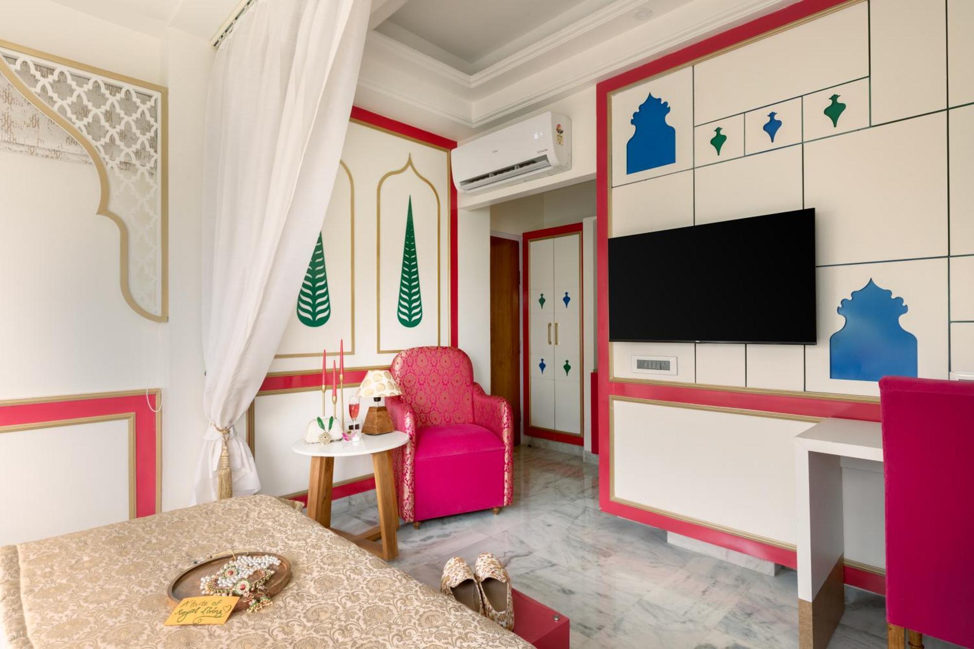 Sarang Palace - A Luxury Boutique Hotel Jaipur Buitenkant foto