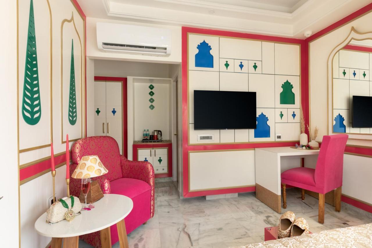 Sarang Palace - A Luxury Boutique Hotel Jaipur Buitenkant foto