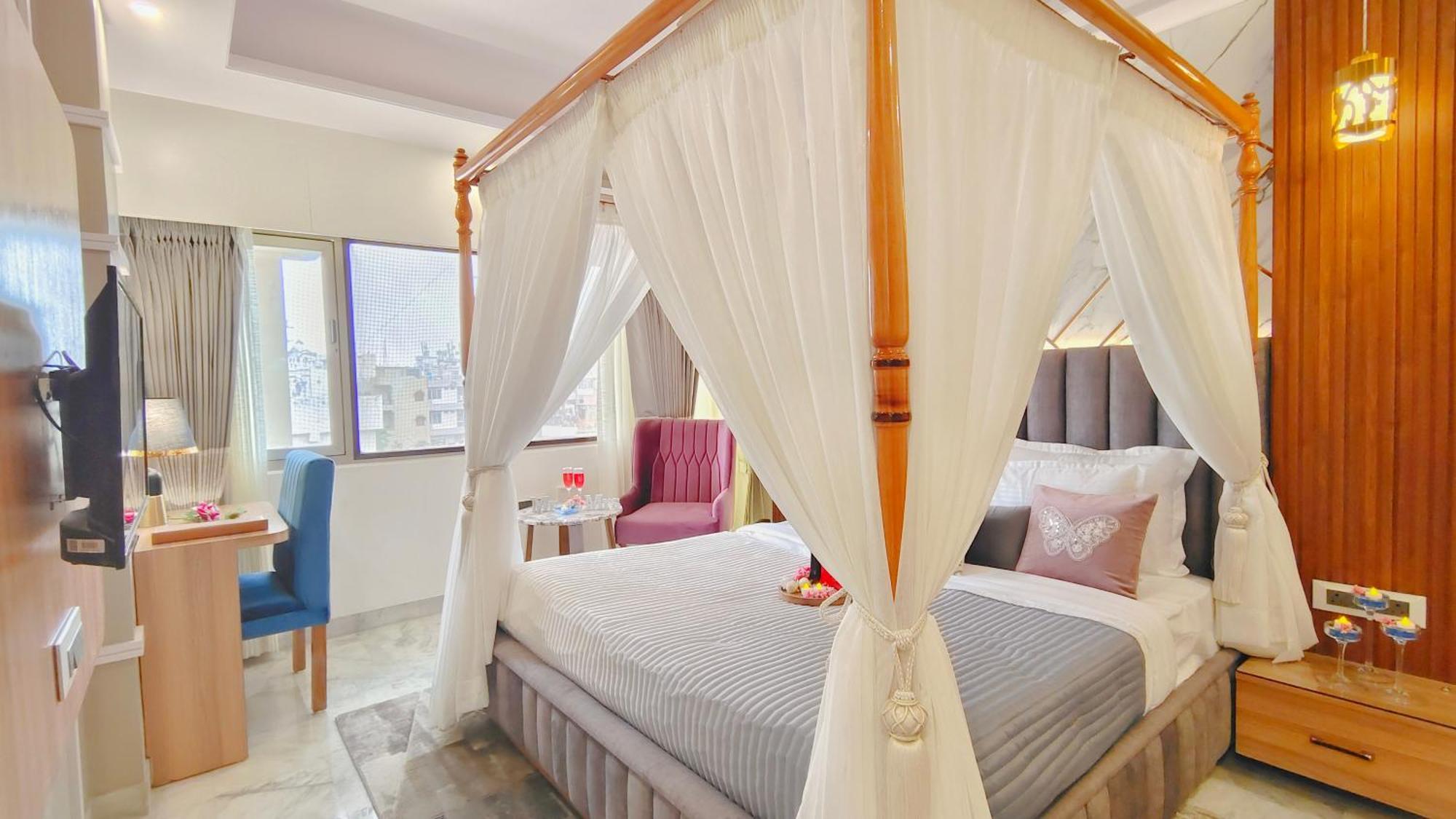 Sarang Palace - A Luxury Boutique Hotel Jaipur Buitenkant foto