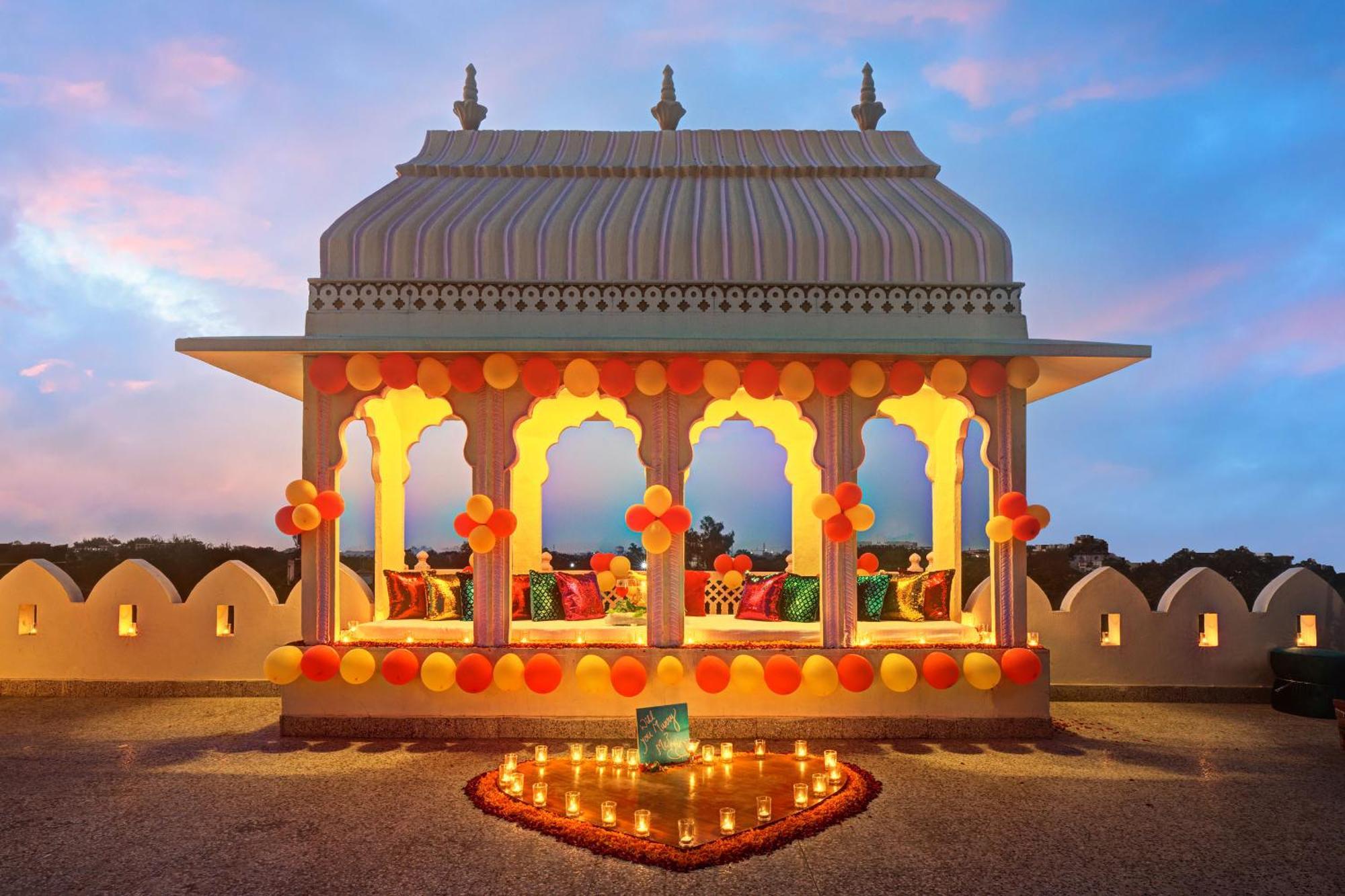 Sarang Palace - A Luxury Boutique Hotel Jaipur Buitenkant foto