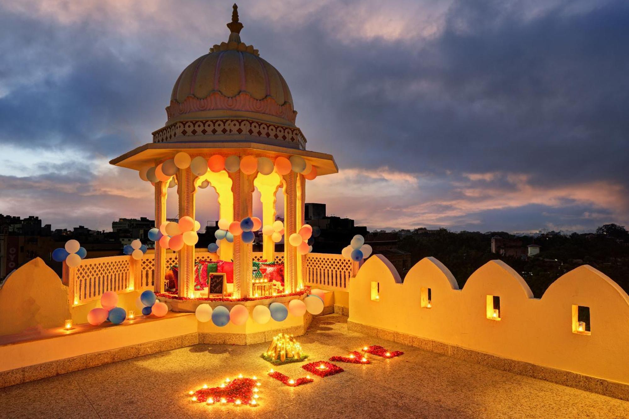Sarang Palace - A Luxury Boutique Hotel Jaipur Buitenkant foto